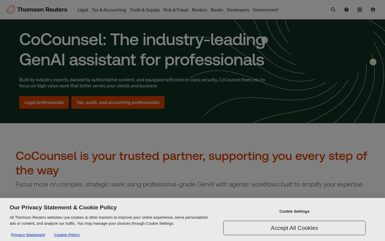 Screenshot of CoCounsel Review: Your AI Legal Assistant for Smarter Law