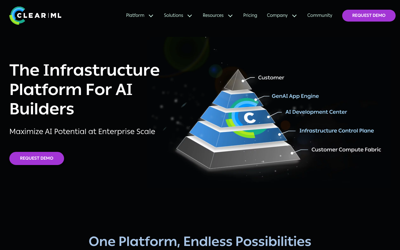 Screenshot of ClearML Review: Streamlining AI Development and Deployment