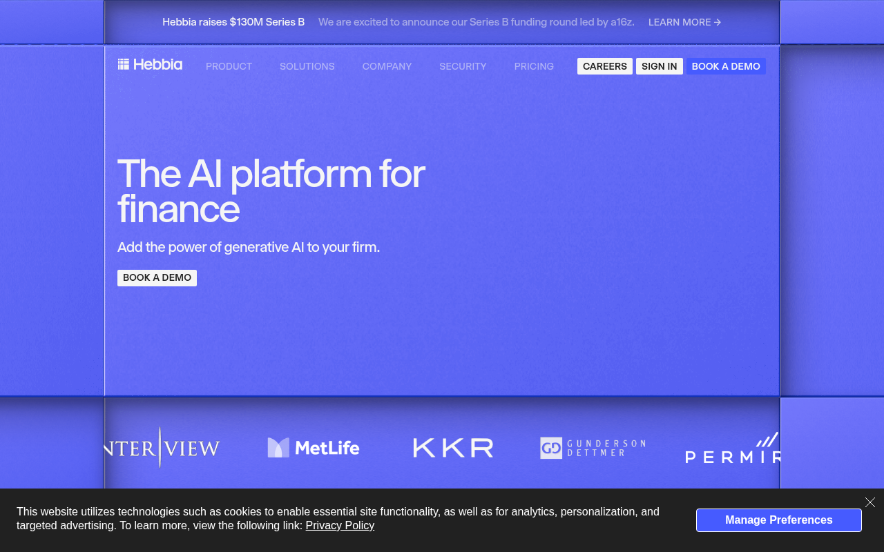Screenshot of Hebbia AI Review: Supercharging Work with AI Agents