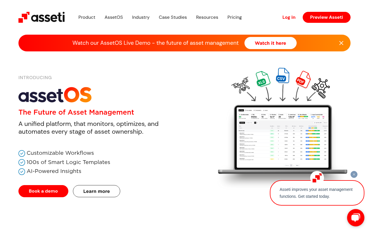 Screenshot of Asseti: AI-Powered Property Asset Management