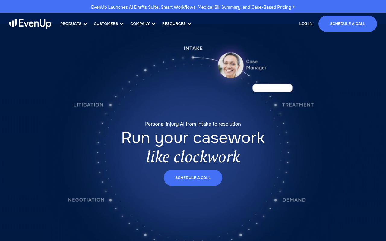 Screenshot of EvenUp AI: Revolutionizing Personal Injury Claims
