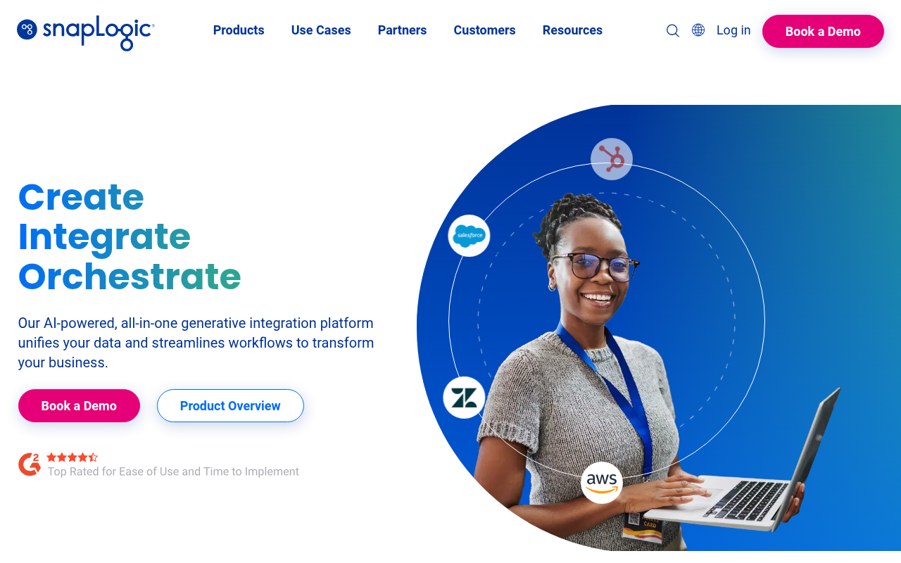 Screenshot of SnapLogic: The AI-Powered Integration Platform Review