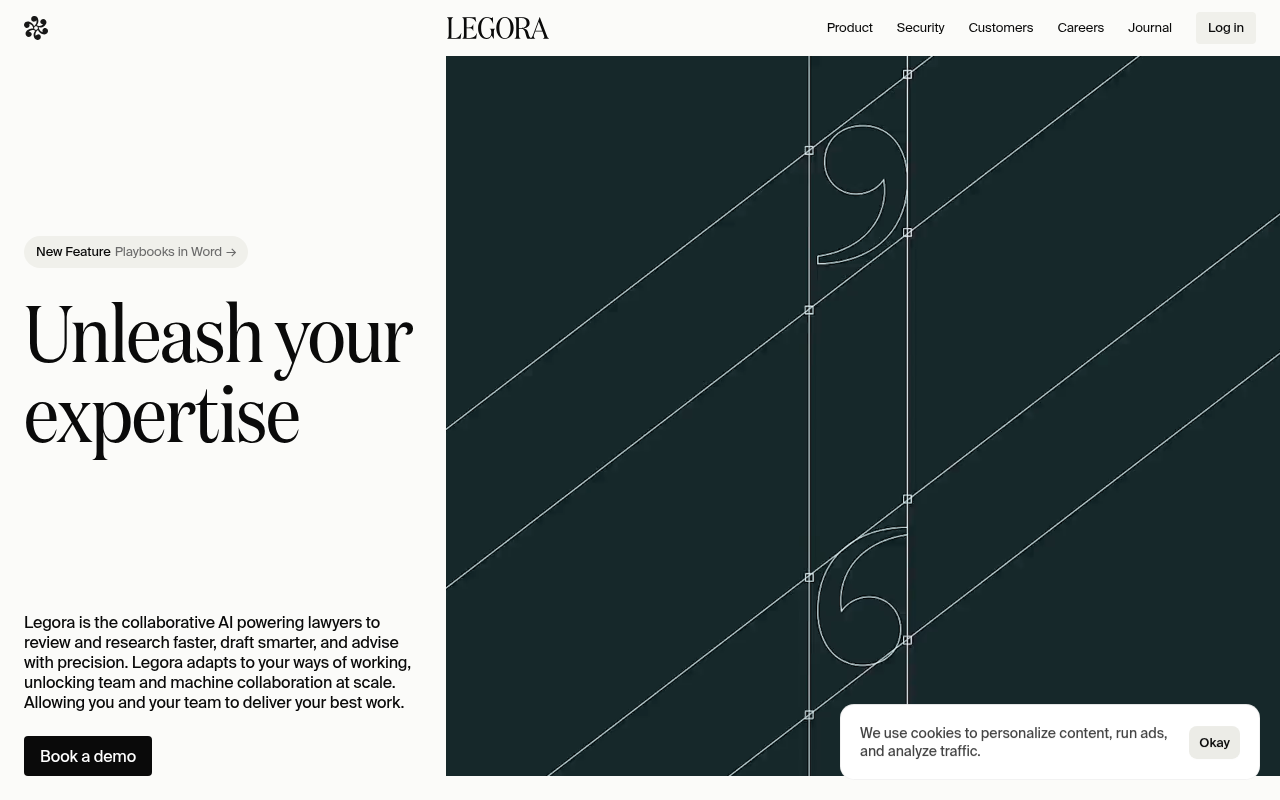 Screenshot of Legora: AI-Powered Legal Collaboration for Streamlined Law Practices