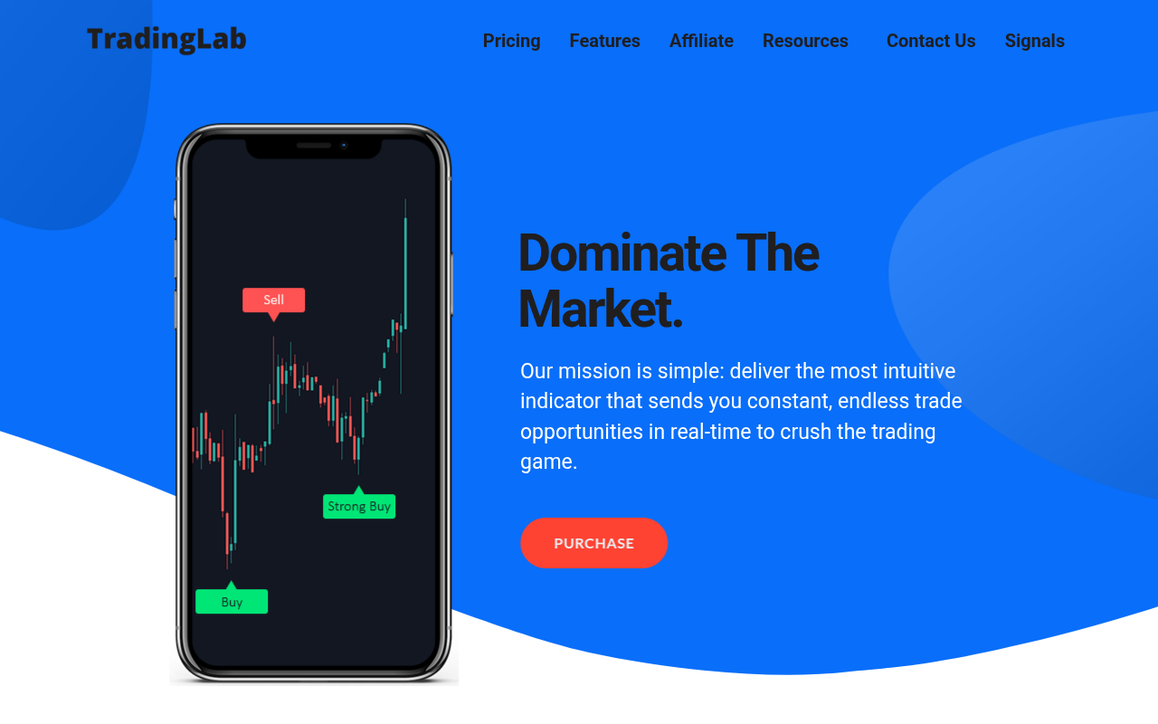 Screenshot of TradingLab AI: Your Edge in Stocks, Crypto, and Forex?