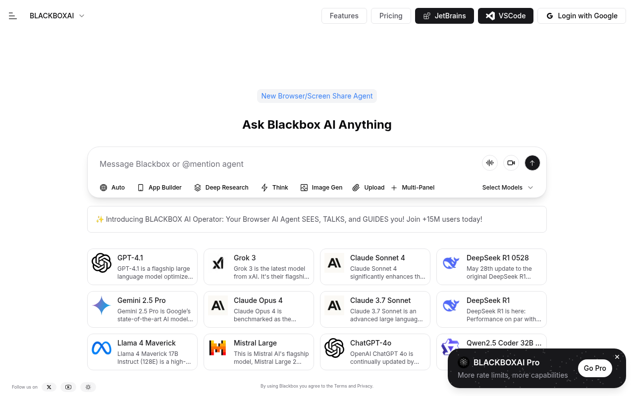 Screenshot of BLACKBOX AI Review: Supercharge Your Productivity with this AI Agent