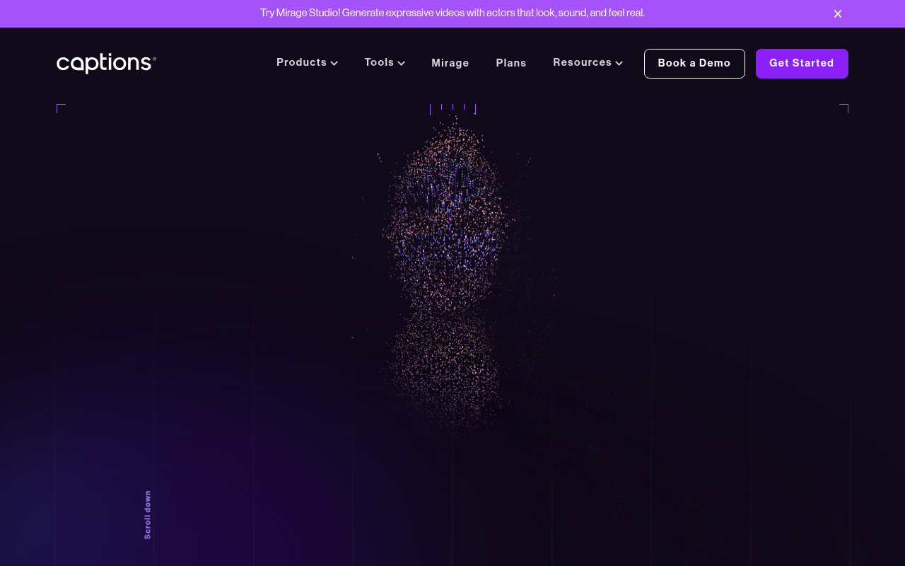 Screenshot of Captions AI Review: Effortless Video Creation for Social Media