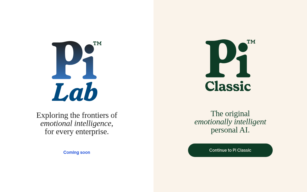 Screenshot of HeyPi: Your AI-Powered Productivity Partner