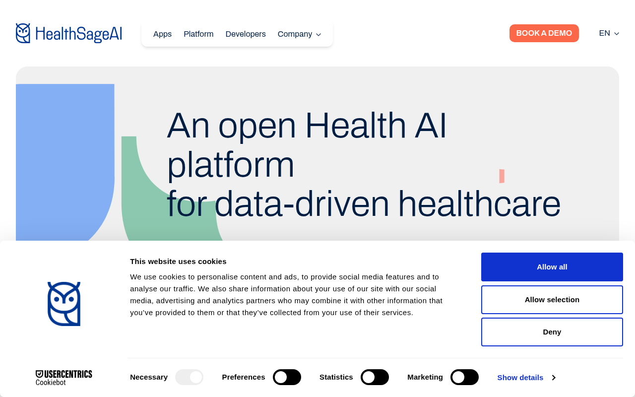 Screenshot of HealthSage AI: Your Personalized AI Health Companion