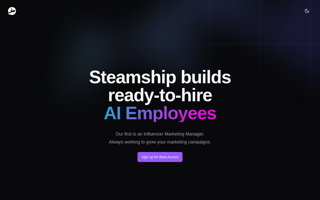 Screenshot of Steamship: The All-in-One AI Agent Development Platform
