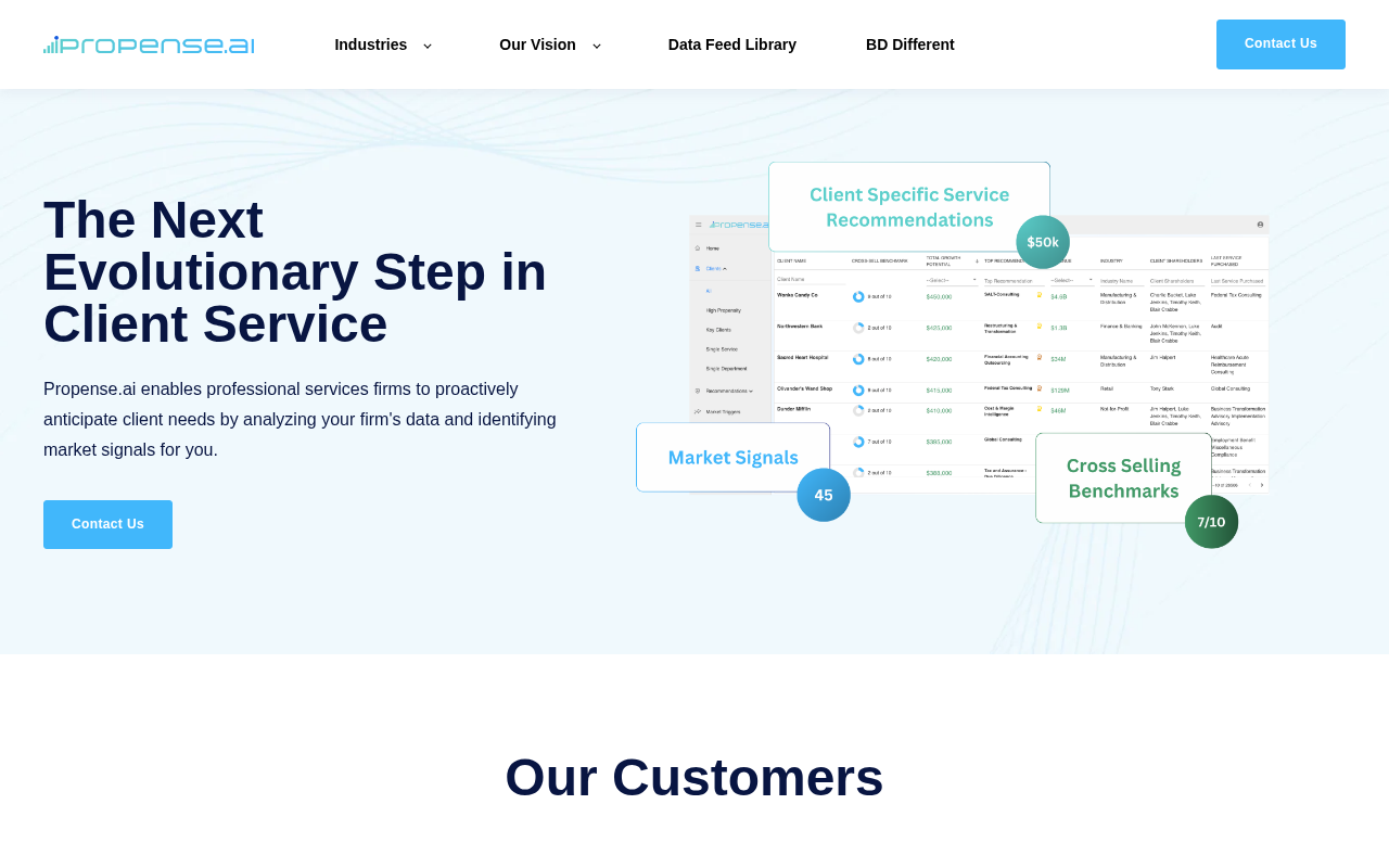 Screenshot of Propense AI: Supercharge Your Marketing with Intelligent Insights