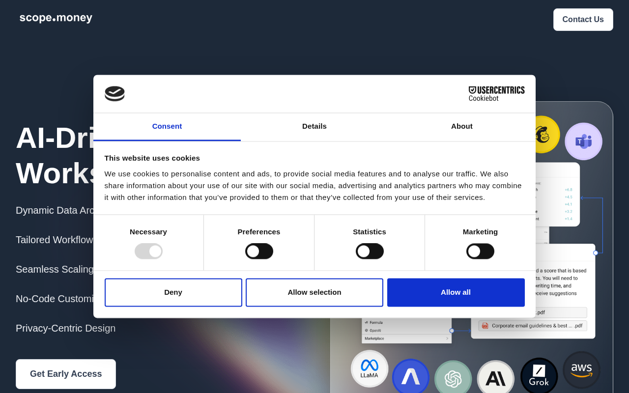 Screenshot of Scope.money Review: AI-Powered Sales Engagement for Maximum Results