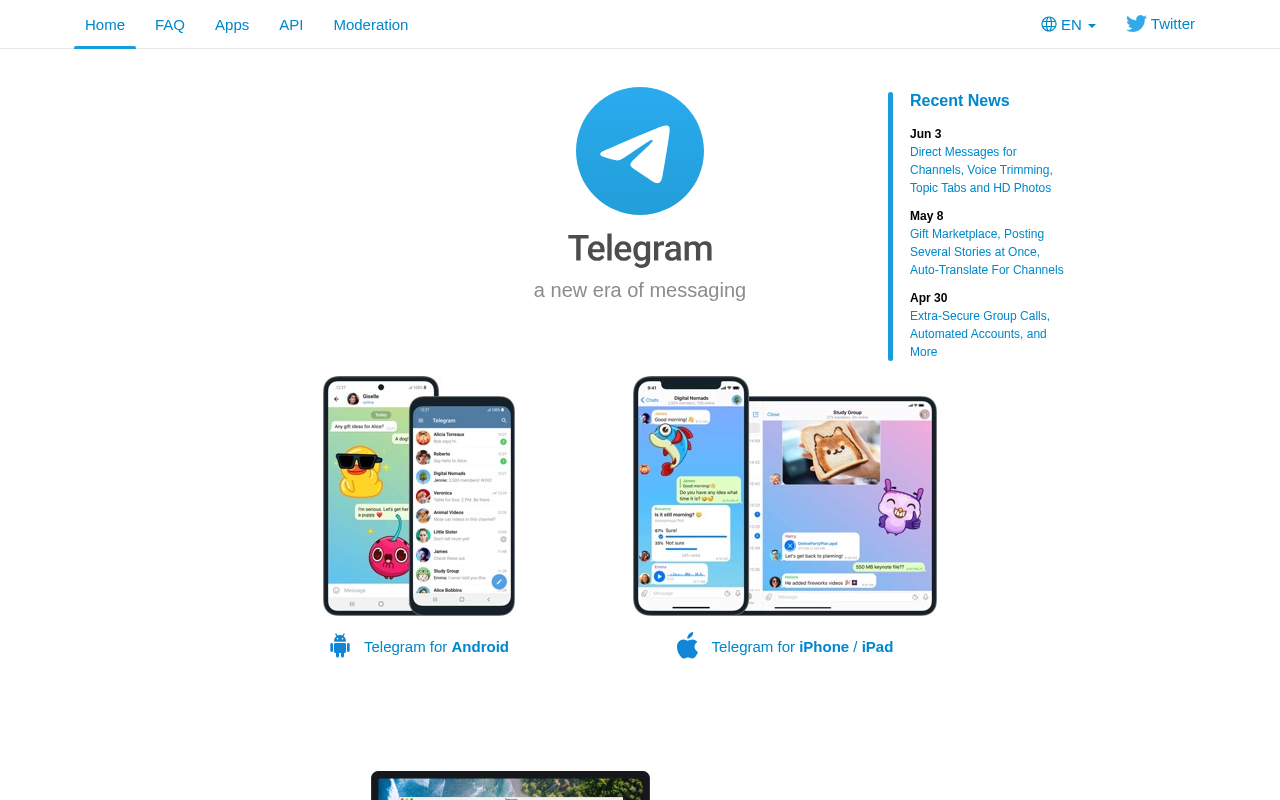 Screenshot of Telegram: The Secure, Feature-Rich Messaging App