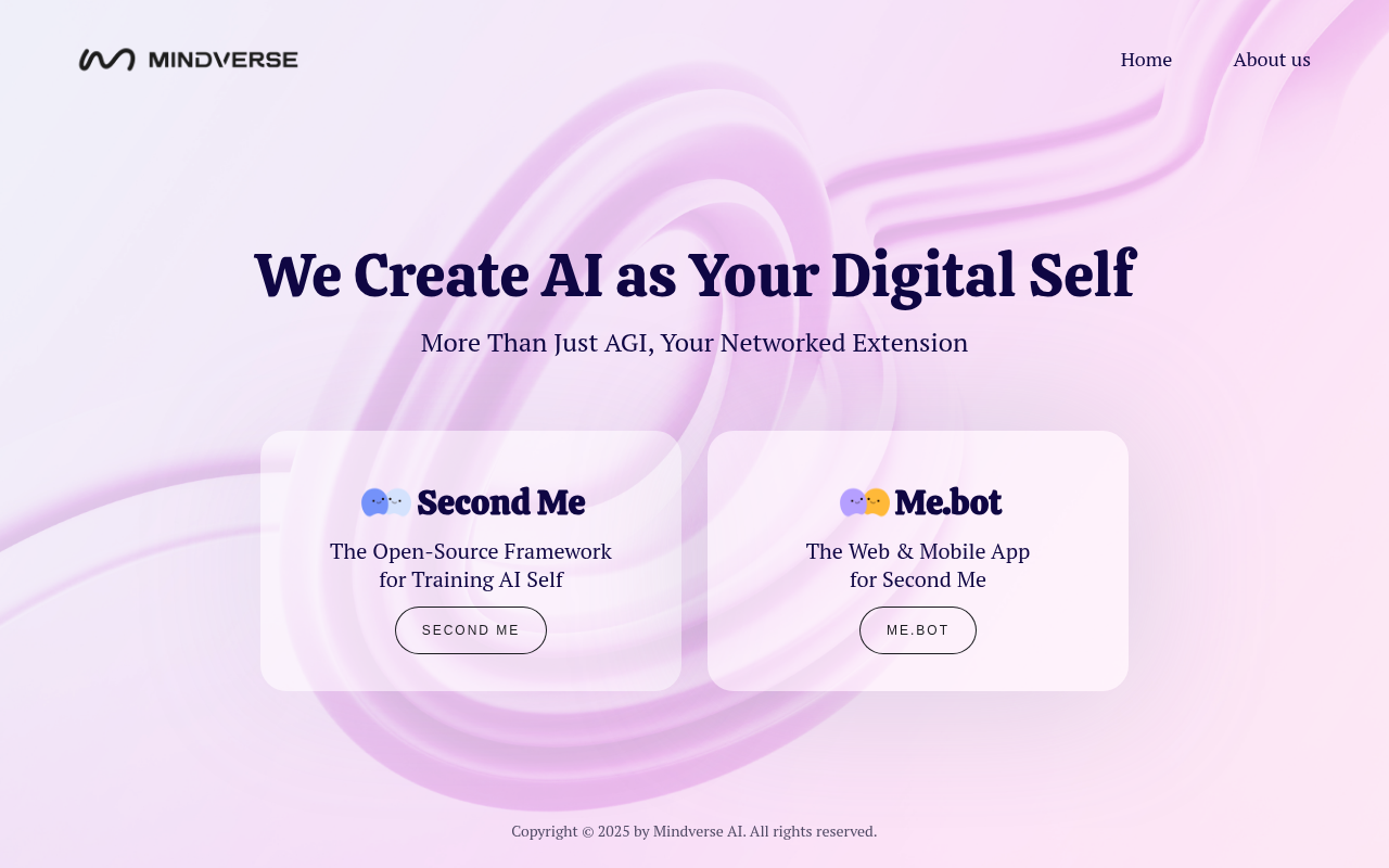 Screenshot of Mindverse AI: Your Personal AI Assistant for Enhanced Productivity