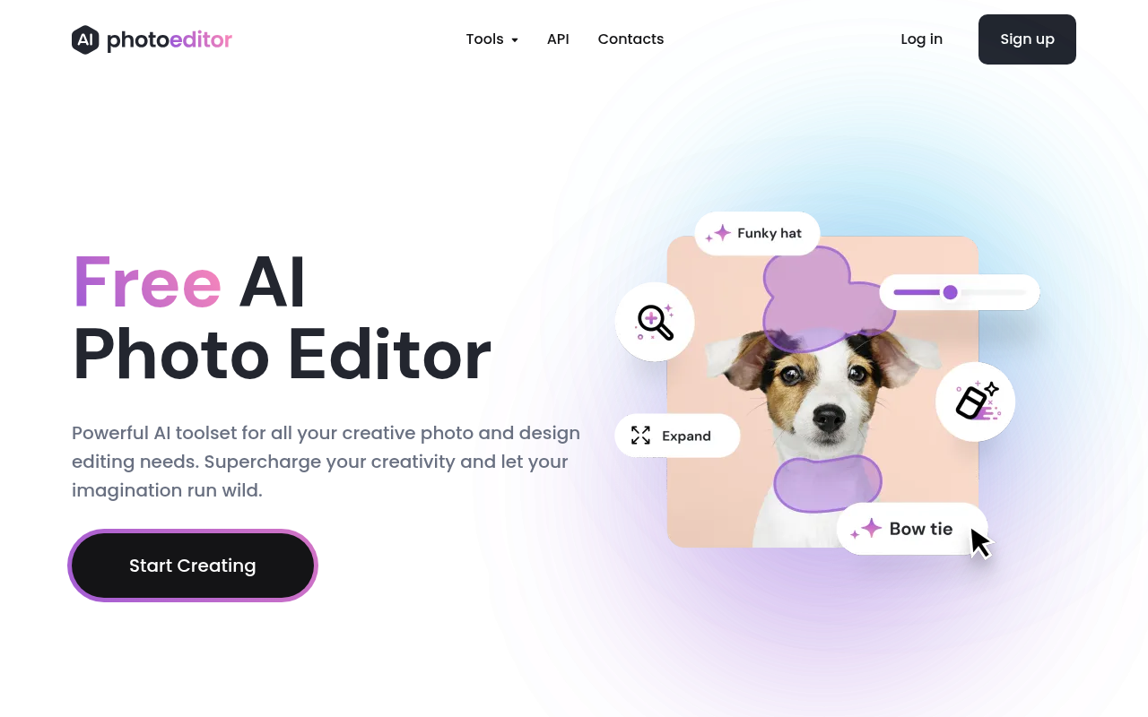 Screenshot of PhotoEditor.AI: Free AI-Powered Photo Editing for Everyone