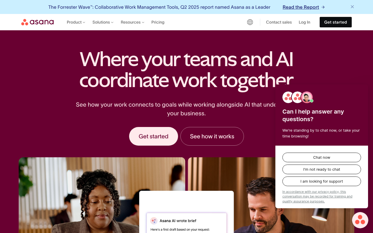 Screenshot of Asana: Streamline Projects and Boost Team Productivity