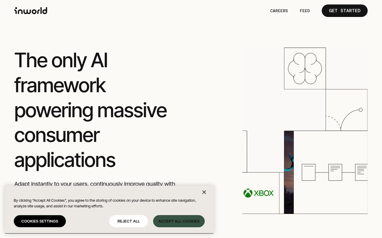 Screenshot of Inworld AI: Powering Immersive Experiences with Advanced AI Characters