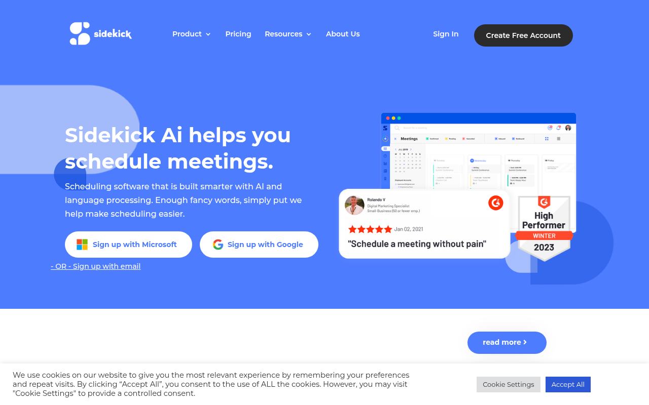 Screenshot of Sidekick AI: Your Personalized AI Productivity Assistant