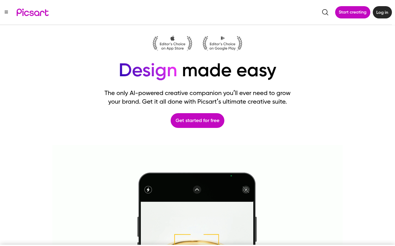 Screenshot of Picsart: Unleash Your Creativity with AI-Powered Photo Editing
