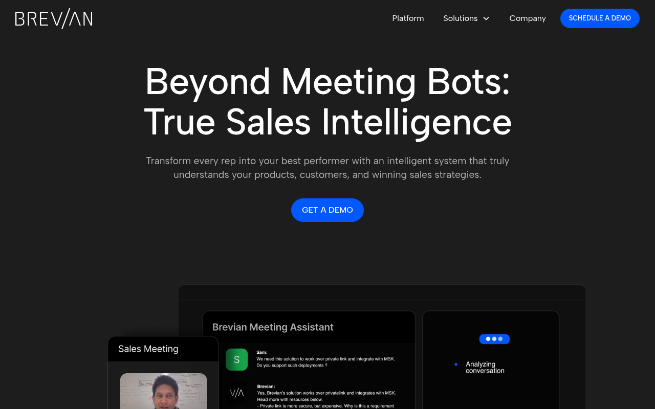 Screenshot of Brevian AI: Your AI-Powered Productivity Partner