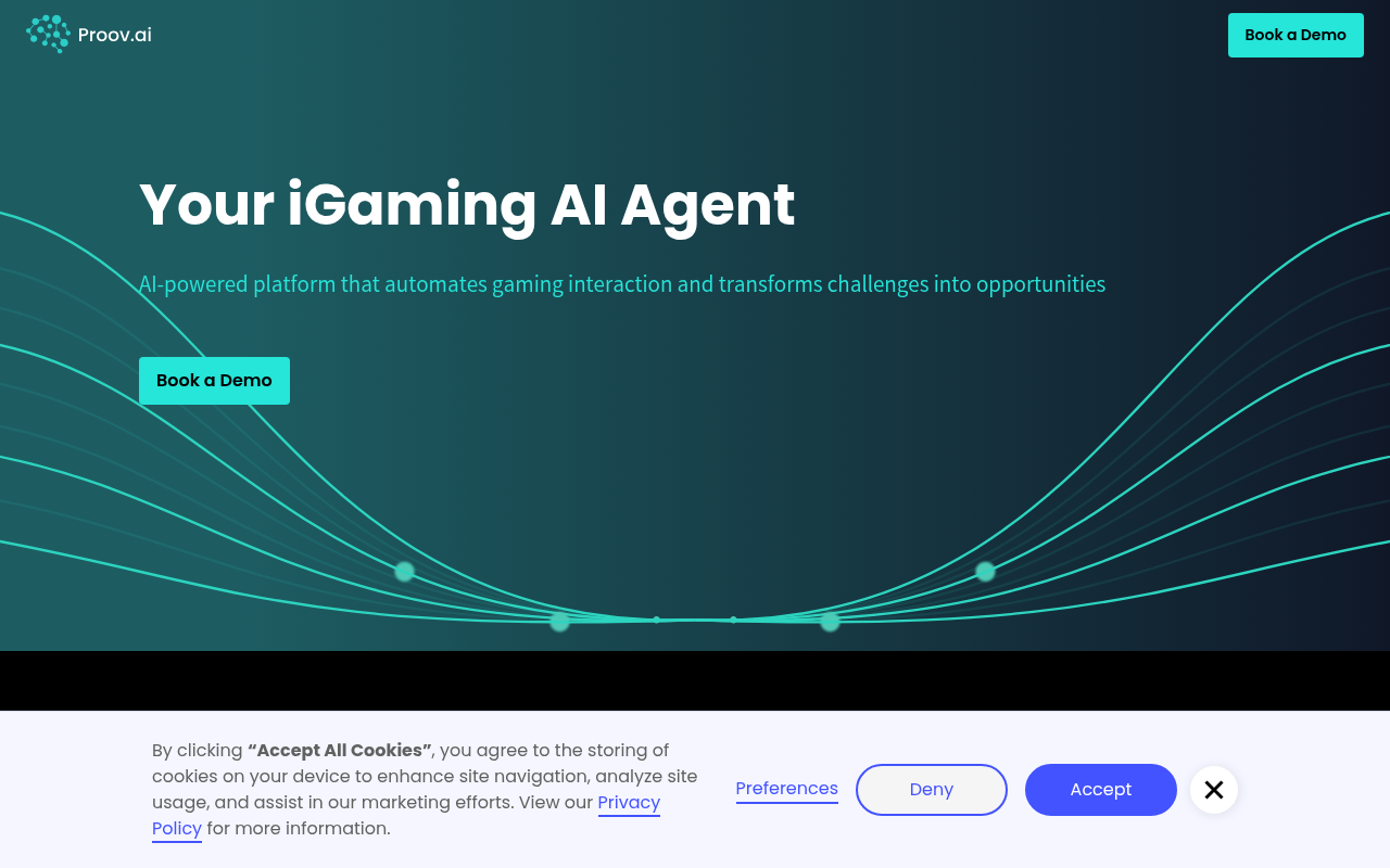 Screenshot of Proov.ai: AI-Powered Model Validation for Finance