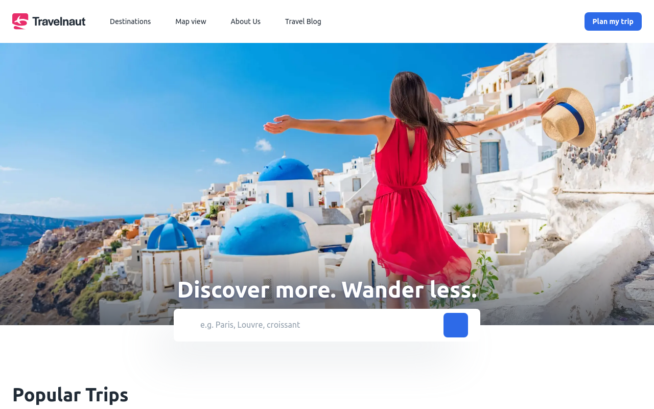 Screenshot of Travelnaut: Your AI Travel Companion for Smarter Trips