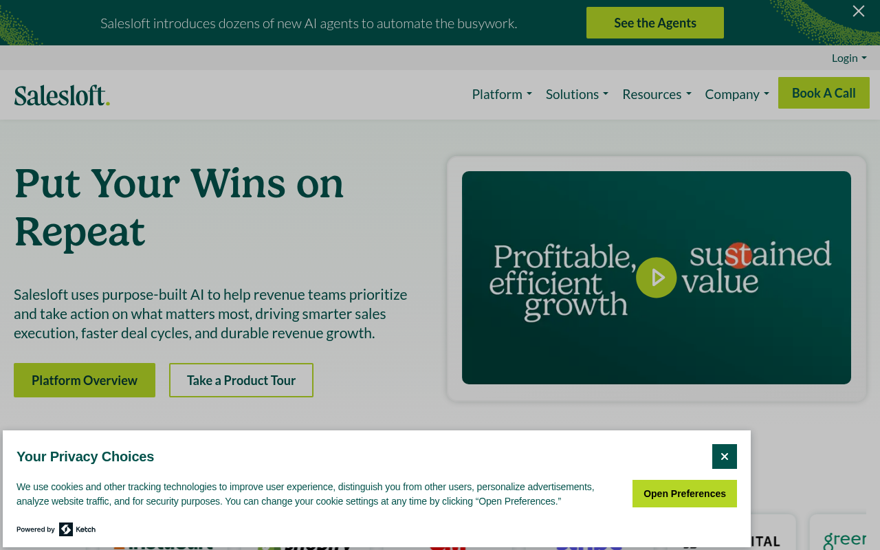 Screenshot of Boost Sales Performance with Salesloft: A Comprehensive Review