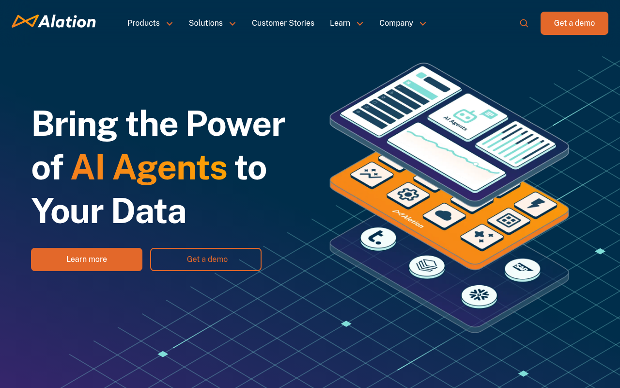 Screenshot of Alation Review: Agentic Data Intelligence for the AI Era