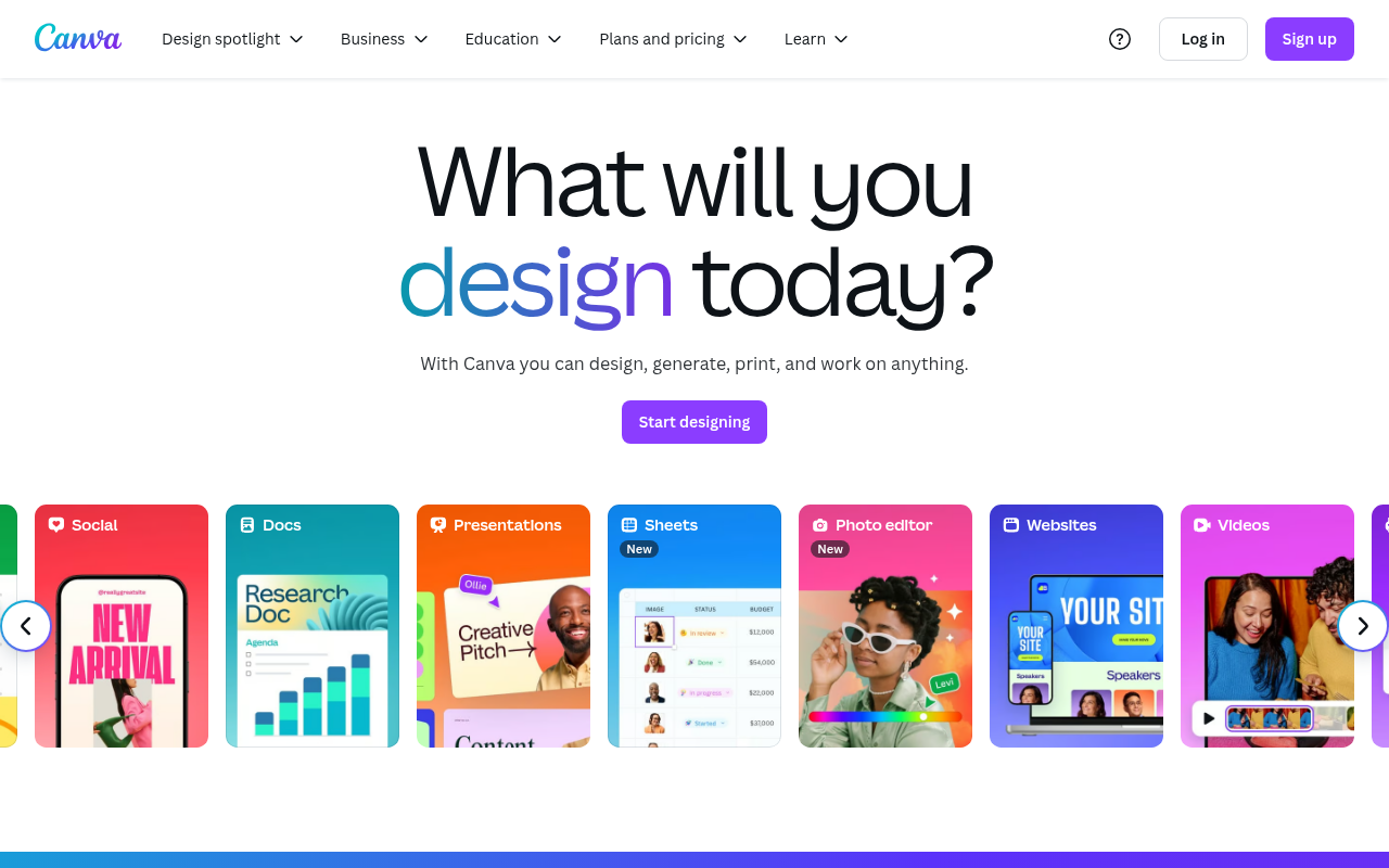 Screenshot of Canva AI Review: Design Made Easy for Everyone