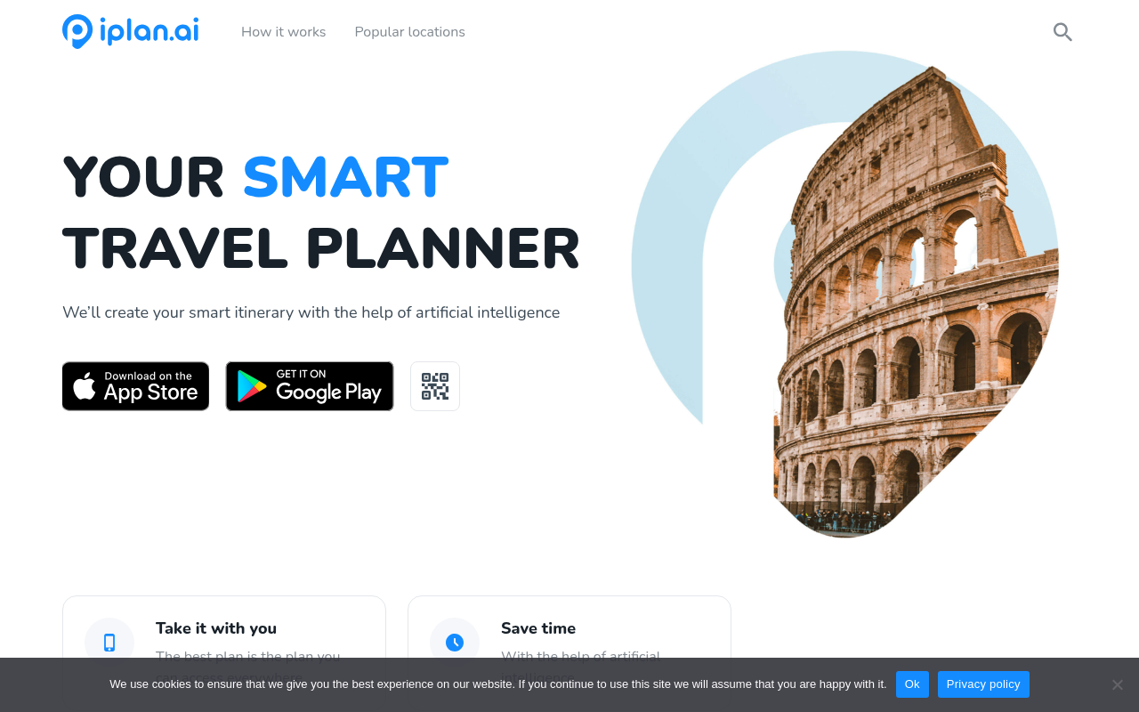 Screenshot of iplan.ai Review: Your AI-Powered Travel Itinerary Generator