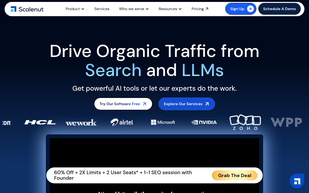 Screenshot of Scalenut Review: AI-Powered SEO for Scalable Growth