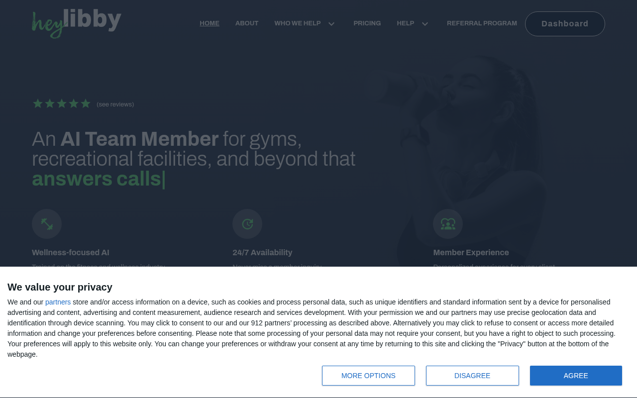 Screenshot of Level Up Your Lead Engagement with HeyLibby AI